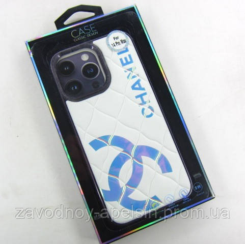 Iphone 14 Pro Max Чохол перламутровий Deluxe Edition (білий) Одеса - фото 3