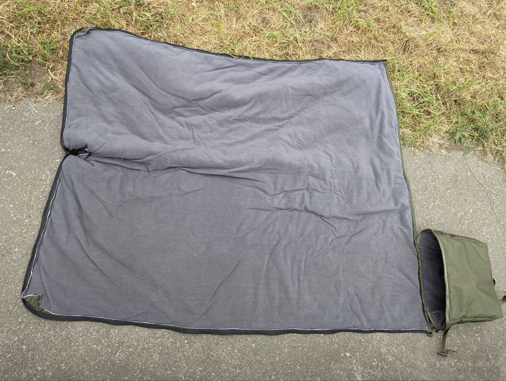 Спальний мішок-одеяло військовий зимовий Тактичний зимовий спальник для ЗСУ Армійський спальний мішо Дніпро - фото 7