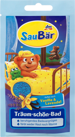 SauBär сіль для ванн Dream Beautiful Bath, 60 г Німеччина Львів