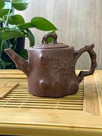 Чайник заварювальний ісинська глина 550 мл "Пеньок" світлий Т2598 Київ