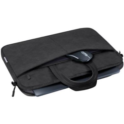 Сумка для ноутбука Defender 15.6&quot; Solid PU black (26091) Вінниця - фото 8