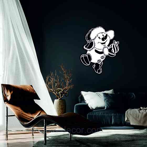 Декоративне настінне Панно «Сніговик», Декор на стену Київ