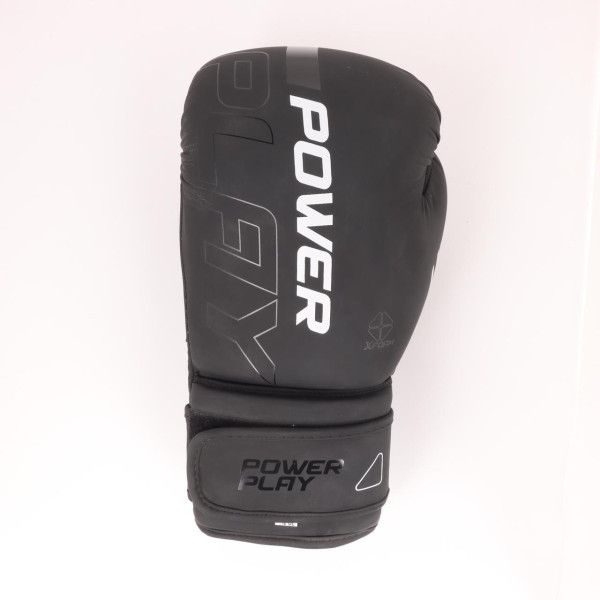 Боксерские перчатки PowerPlay 3024 Ultra Mat Черно-Белые 16 унций Луцк - изображение 1