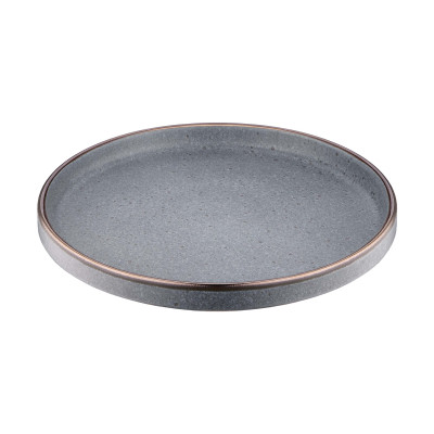 Тарелка Ardesto Fasano, 19.6см, кераміка, сірий (AR0219FG) Винница - изображение 2