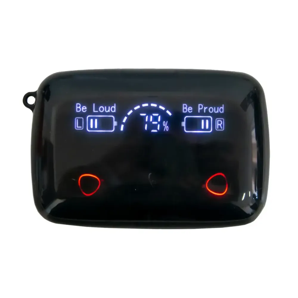 Бездротові вакуумні навушники TWS M19 BT Чорні, блютуз гарнітура з мікрофоном Коломия - фото 3