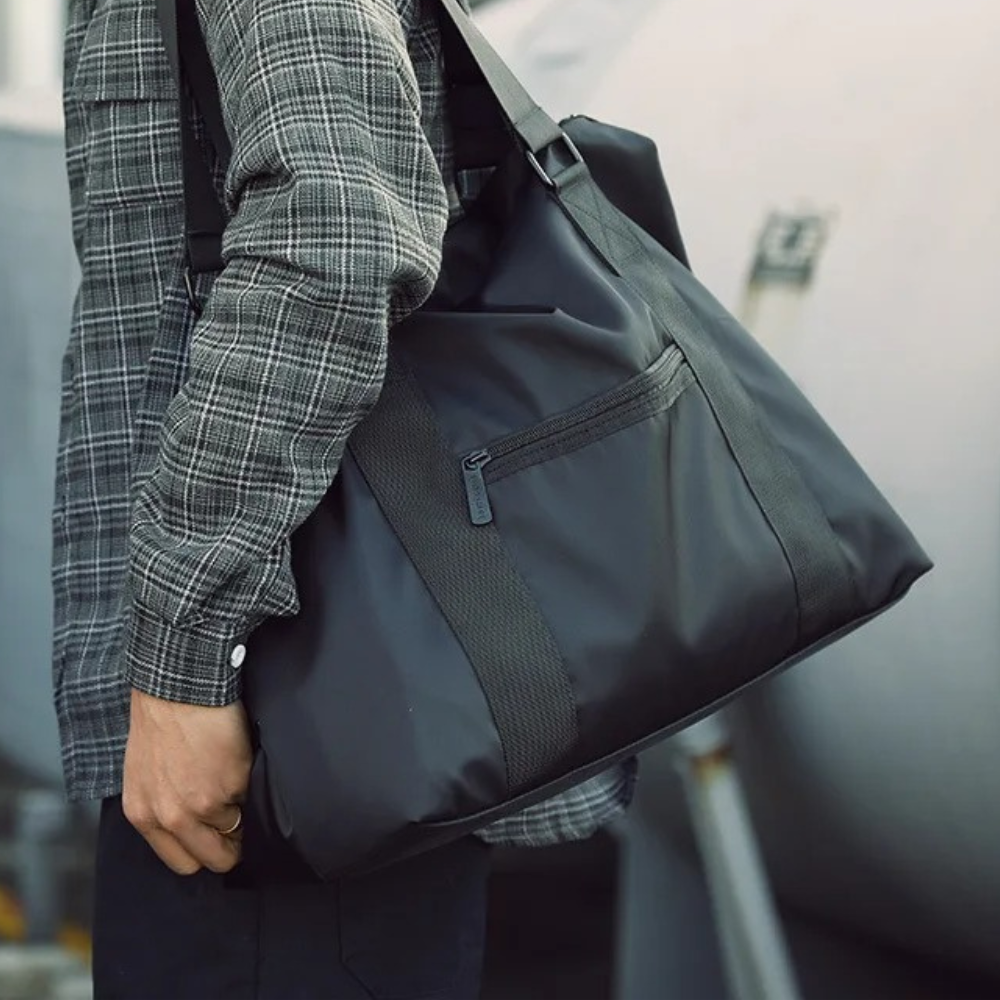 Сумка спортивная, дорожная для тренировок и путешествий с плечевым ремнем,для спорта,унисекс 32x13x25 Каменец-Подольский - изображение 8