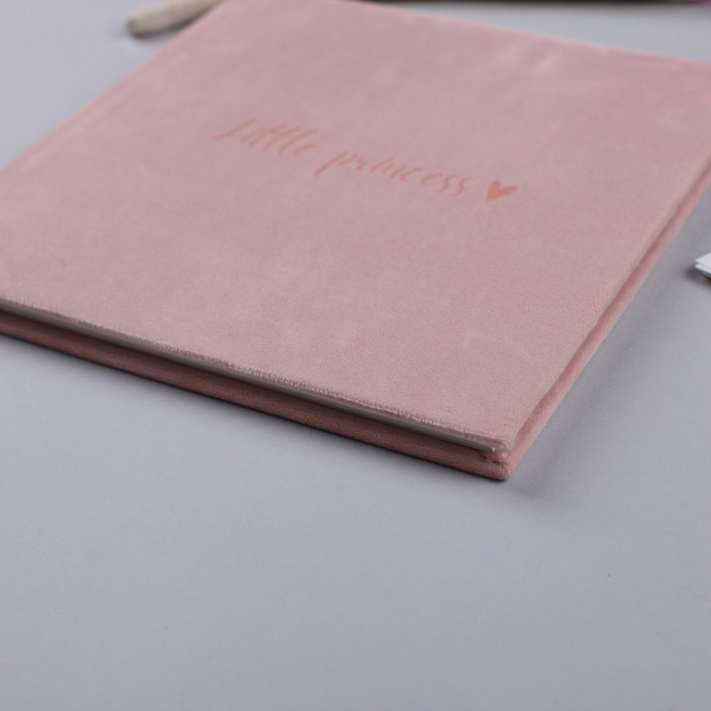 Дитячий альбом у велюровій обкладинці  fotobook-0005 Рожевий Тернополь - изображение 2