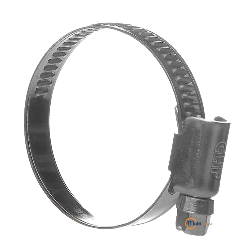 Хомут черв'ячний оцинкована сталь 9,7мм 32-50мм W1 Мультиконект Житомир - изображение 2