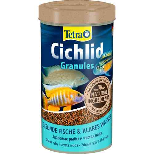Корм Tetra Cichlid Granules для рыбок цихлид гранулы 500 мл Киев