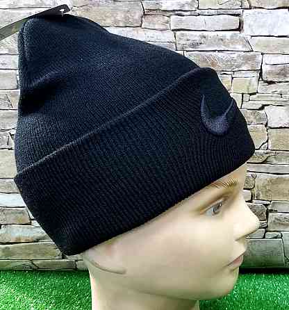 Шапка лопата стильна із закотом Nike Originals Київ