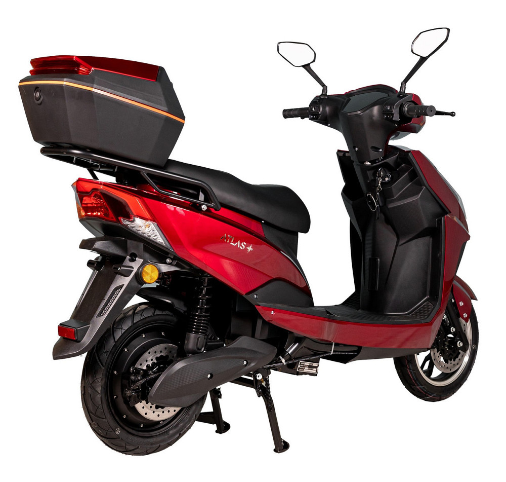 Електроскутер Atlas Spider 2 2000W Plus Red Київ - фото 4