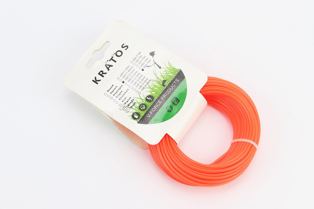 Струна косильна d-2,0mm, 15м "коло" (різні кольори) Київ - фото 1