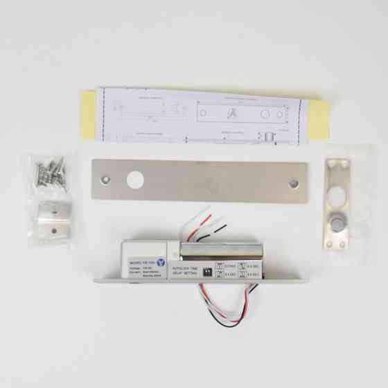 Ригельний замок YB-100+ врізний для системи контролю доступу з таймером Киев