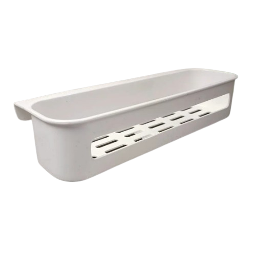 Полиця для ванної кімнати прямокутна біла Алеана Житомир - изображение 1