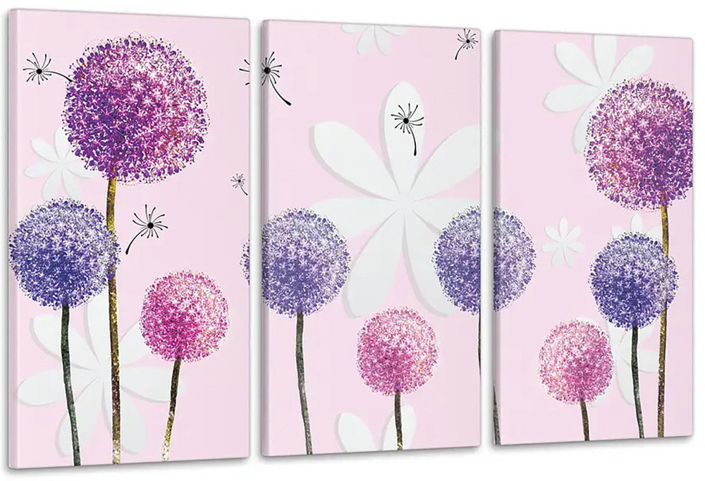 Модульна картина Квіти Art-56_3A 100x150 см Київ - фото 1