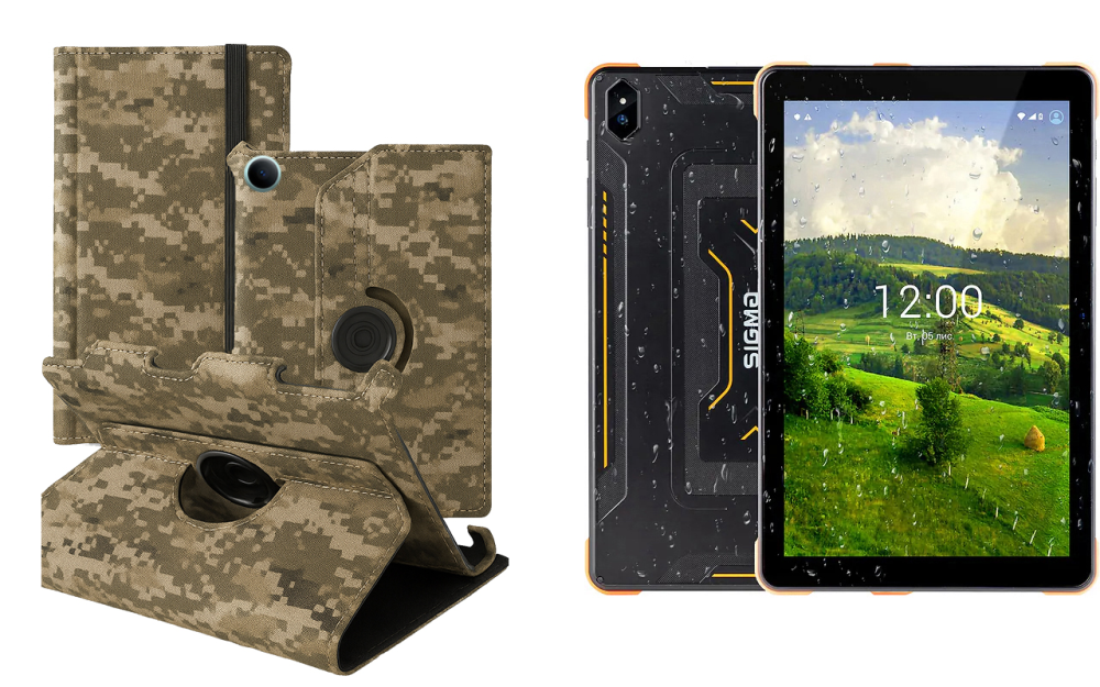 Чохол Spinner360 для планшета Sigma mobile Tab A1035 Max, колір Xaki Київ - фото 1
