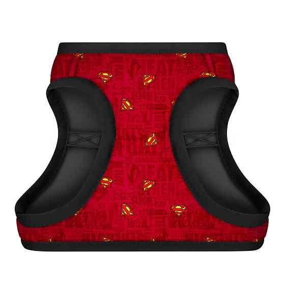 Шлей для собак мягкий WAUDOG Clothes с QR паспортом, рисунок 