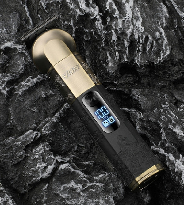 Триммер для бороды VGR V-296 LCD 1200мАч (4 насадки) Киев - изображение 6