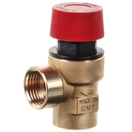 Клапан запобіжний Roho R2000-060 - 1/2" ВВ (6 бар) (RO0170) Київ