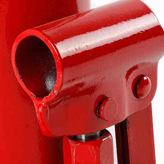 Гідравлічний домкрат пляшковий на 10т, Червоний / Домкрат для авто / Домкрат одноштоковий Київ