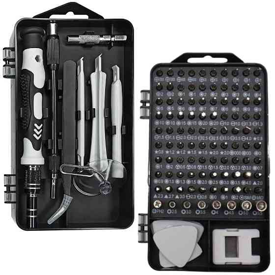 Набір викруток для точних робіт 115в1 в кейсі / Набір біт з викруткою / Набір прецизійних викруток Київ