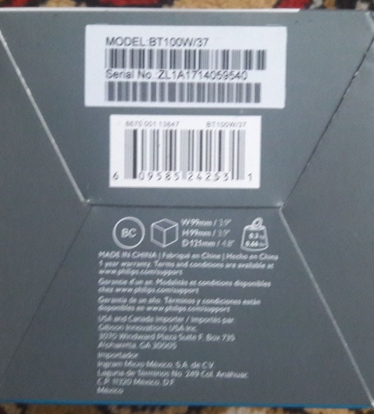 Портативная колонка Philips BT100. Харьков - изображение 1