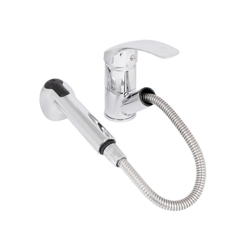 Смеситель для кухни Lidz Mars 011 с выдвижным изливом (k40) LDMAR011CRM34859 Chrome Киев - изображение 10