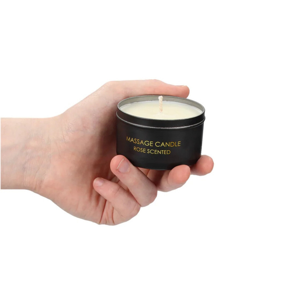 Массажная свеча - Le Desir Erotic Massage Candle Rose Scented, 100 г Sex Aura Киев - изображение 3