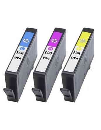 Картриджі для принтера KINGJET 924 HP 924 для HP OfficeJet 8120e 8122e 8124e 8125e OfficeJet Pro 8130e/8132e/8134e/8138e без чіпа Днепр