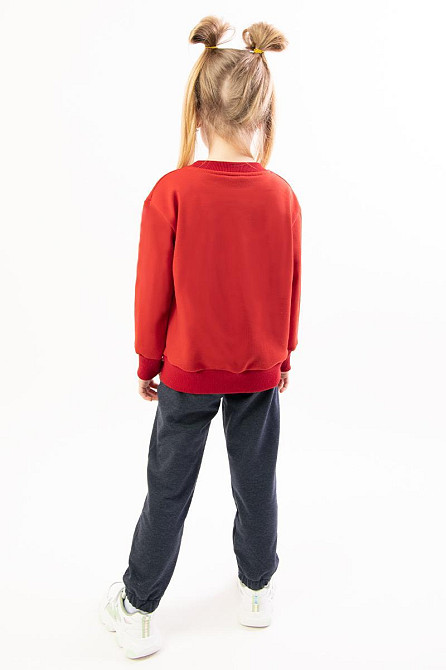 Світшот дитячий, фарбований,бузковий, жовтий топ Крохатушка одяг Київ - фото 2