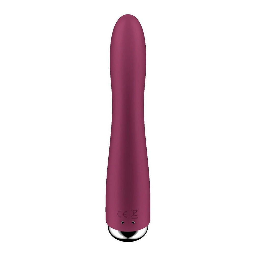 Вібратор точки G з обертанням Satisfyer Spinning Vibe 1 Red, 2 мотори Sex Aura Київ - фото 4