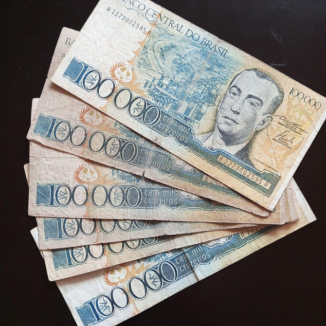 Brazil Бразилия - 100000 Cruzados Полтава - изображение 1