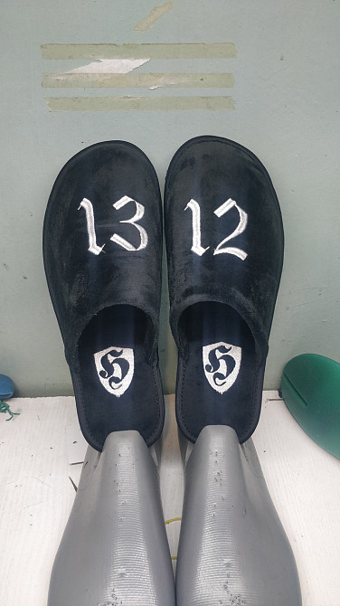 Брендированные тапочки под заказ, Изготовление тапочек с логотипом, Качественные тапочки на заказ Флис Одесса - изображение 12