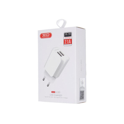 Зарядний пристрій XO L35D 2USB / 2.1А + Lightning white (XO-L35-LGHT) Вінниця - фото 4