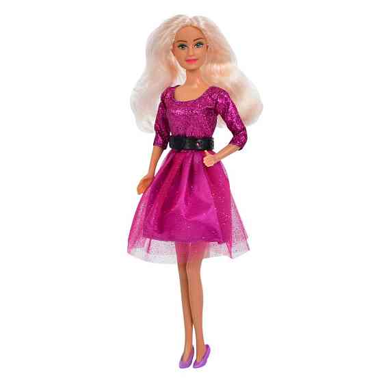 Дитяча лялька "Вечірня красуня" DEFA 8226(Violet) гребінець Вінниця