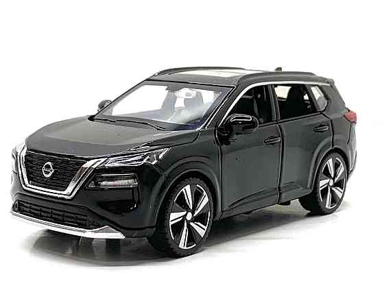 Машина TK Union Group Nissan x trail металопластик 1:32 звук світло інерція Чорна (ТК-10415) Чернігів