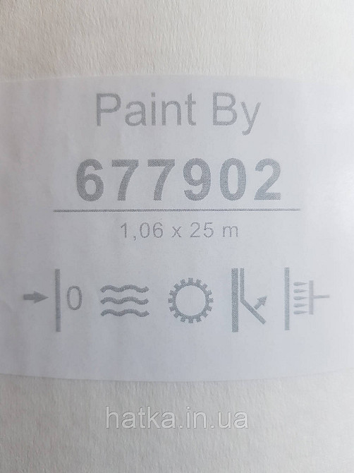 Обои под покраску виниловые на флизелине  Sintra Paint by 1.06x25 м под рогожку структурные белые 677902 Киев - изображение 8