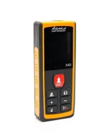 Рулетка лазерна Asaka X40 – дальність 40 м, автоматичні вимірювання Львів