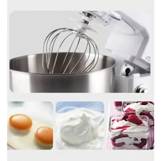 Кухонный комбайн тестомес миксер 3 в 1 на 6 скоростей Sokany SC-209 Multy 800 Вт Коломия - фото 5