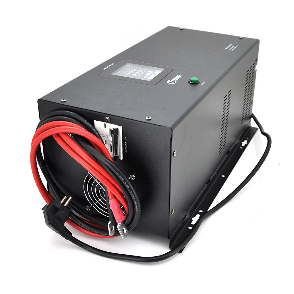 ДБЖ з правильною синусоїдою Europower PSW-EP5000WM24 (3500 Вт) 20А, настінний, під зовнішню АКБ 24В, Q1 640*335*325 24,5 кг Київ - фото 5