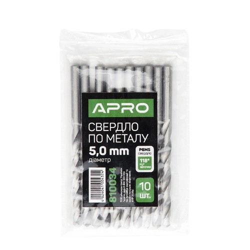 Свердло по металу d5мм P6M5 СИЛА Житомир - изображение 2