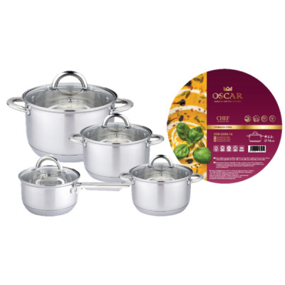 Кастрюля Oscar Cheff 4.6 л (OSR-2000-22/n) Винница - изображение 5