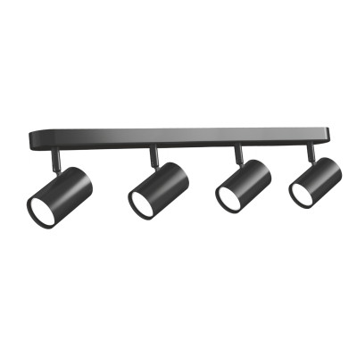 Світильник Videx під лампу 4xGU10 накладний поворотний (VL-SPF05B-WPB) Вінниця - фото 1