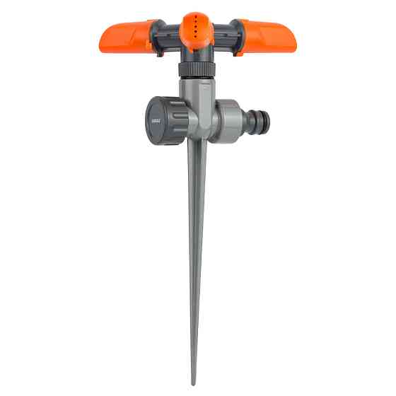 Дождеватель круговой на металлическом колышке (ABS+ZINC) FLORA (5013284) Киев