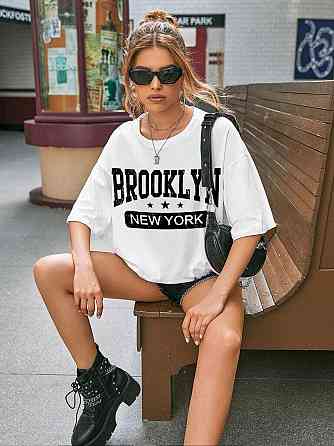 Футболка жіноча з принтом  42 Біла 2664081871 Дніпро