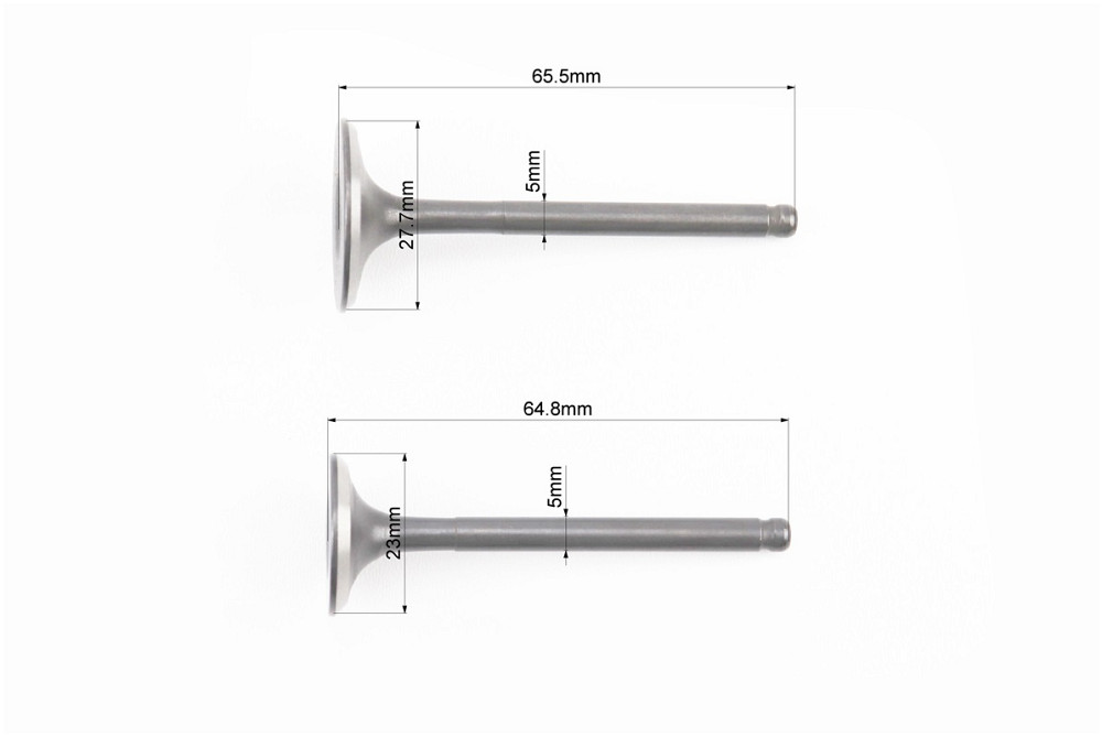 Клапан впускний, випускний (НЕМАГНІТний) к-кт 150cc Киев - изображение 2