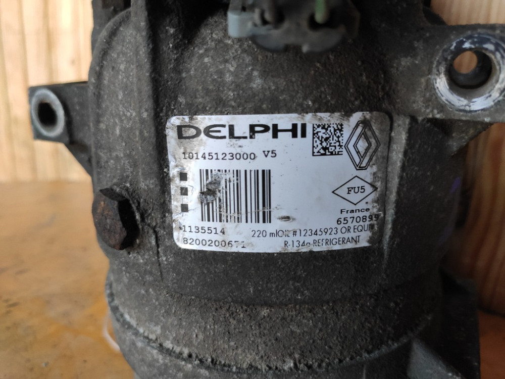 Компресор кондиціонера Renault Trafic 2.5 dci 2001-2013 (8200200671) Ковель - изображение 4