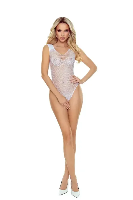 Бодістокінг Passion BS109 One Size, white Львів - фото 1