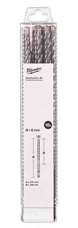 Бур SDS-PLUS 4C Contractor MILWAUKEE, O8х210 мм, (10 шт.) Одеса