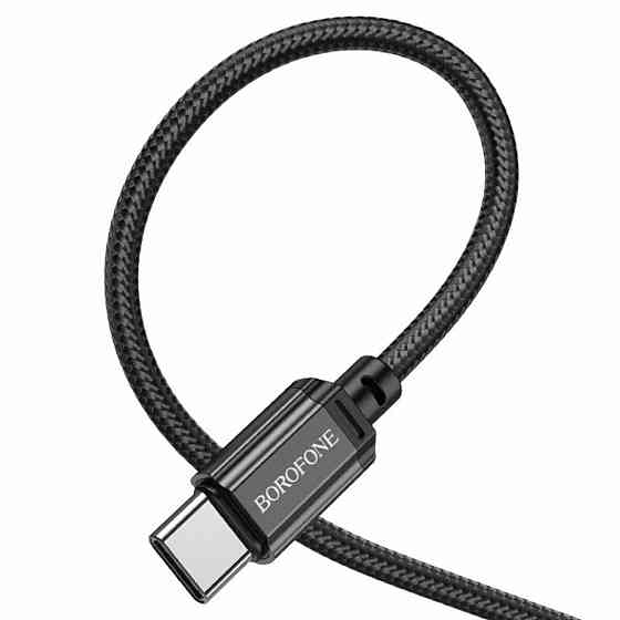 Кабель BOROFONE BX87 Sharp живлення та передачі даних - Type-C, колір чорний BX87CB Одеса